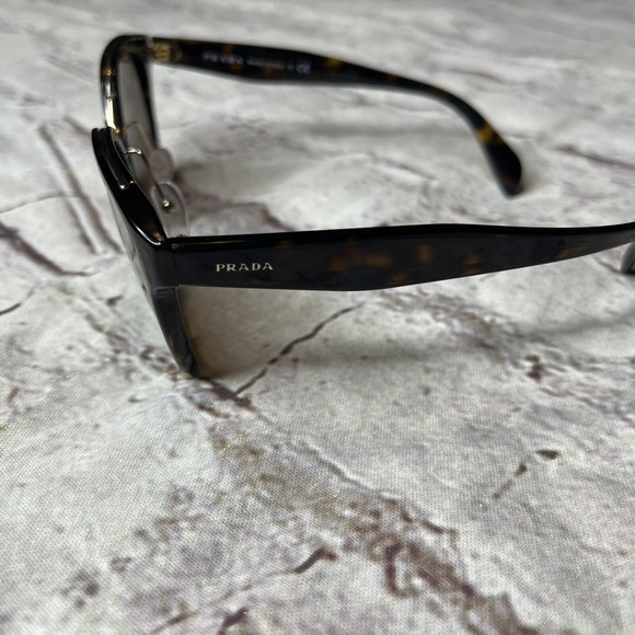 Prada Tortoise Brown Sunglasses  Round main image 6
